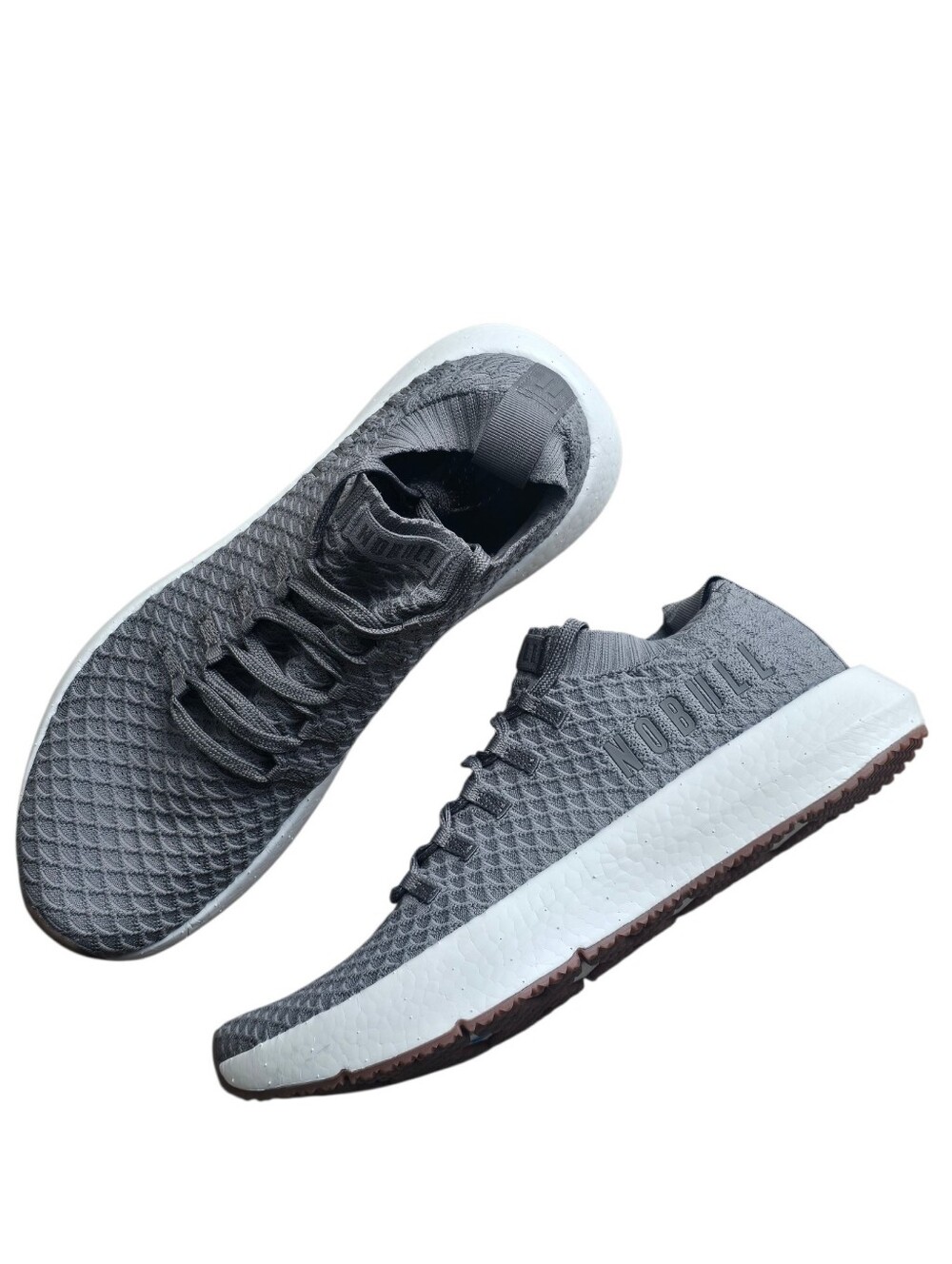 NEW Nobull Drive Knit Crater Grey Running Cross-training Shoe Sneaker 10W/8.5M